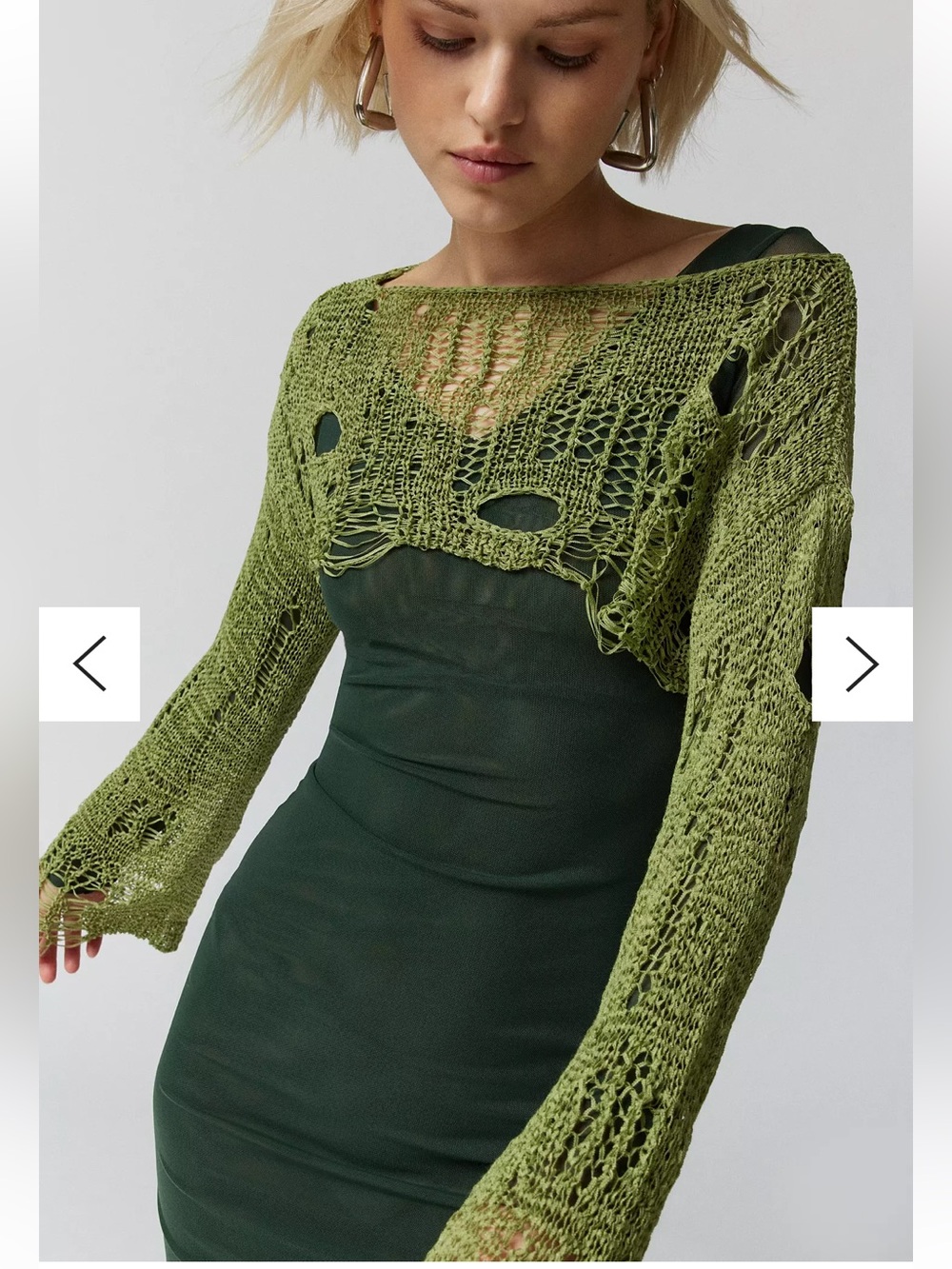 UO Carla distressed Shrug